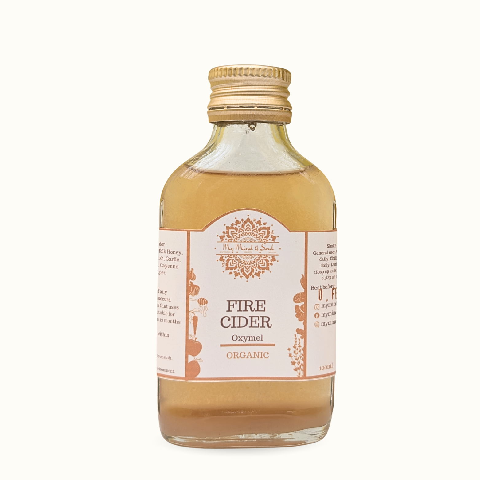 Fire Cider Oxymel (Organic)